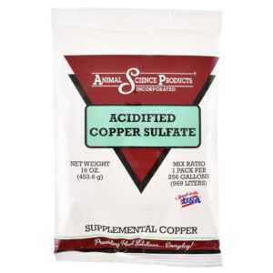 Acidified Copper Sulfate for Sour Crop - 1 lb