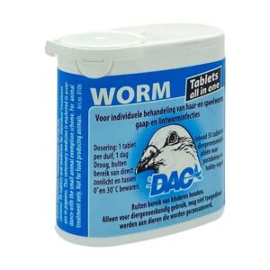 Dac Worm Tablets - 50 ct