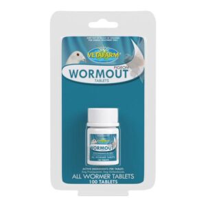 Pigeon Wormout Tablets - 100 ct