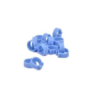 Plastic Snap-On Clip Bands - 100 ct