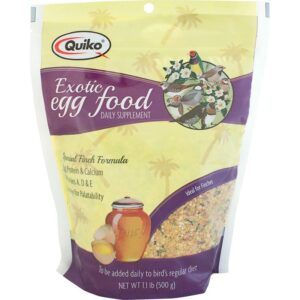 Quiko Exotic Egg Food - Ideal for Finches - 1.1 lbs