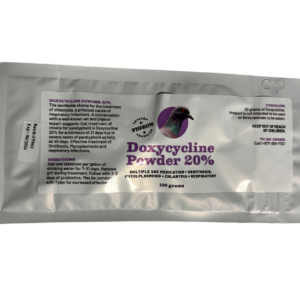 DOXYCYCLINE 20% POWDER - 100 GR.