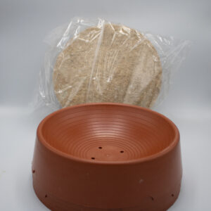 BUNDLE 5 EUROPEAN PLASTIC NEST BOWL AND 1PK OF 10 NEST PADS
