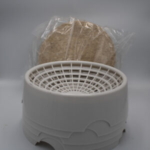 BUNDLE 5 PLASTIC WEAVE NEST BOWL AND 10 NEST PADS