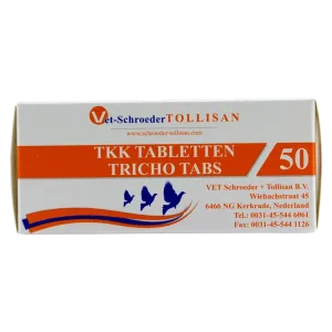 Vet-Schroeder Tollisan TKK Tablets 50 Tablets