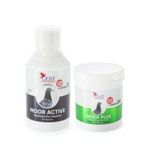 Cest Pharma Detox Pack Moor Active & Detox Plus for Racing Pigeons